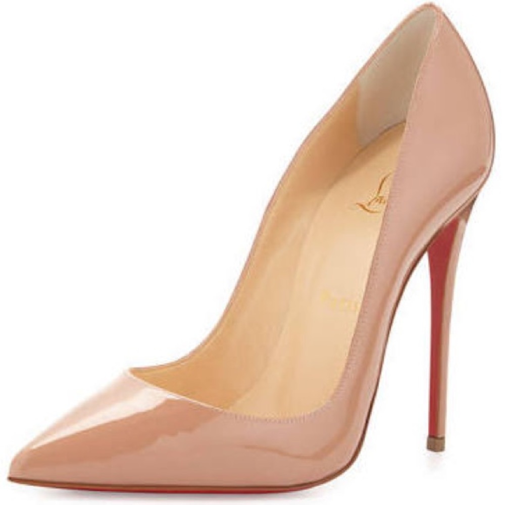 Christian louboutin “So Kate” nude size 38